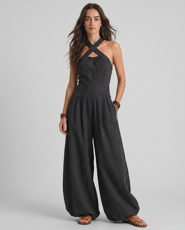 Ariadna | Combinaison Chic à Encolure Croisée