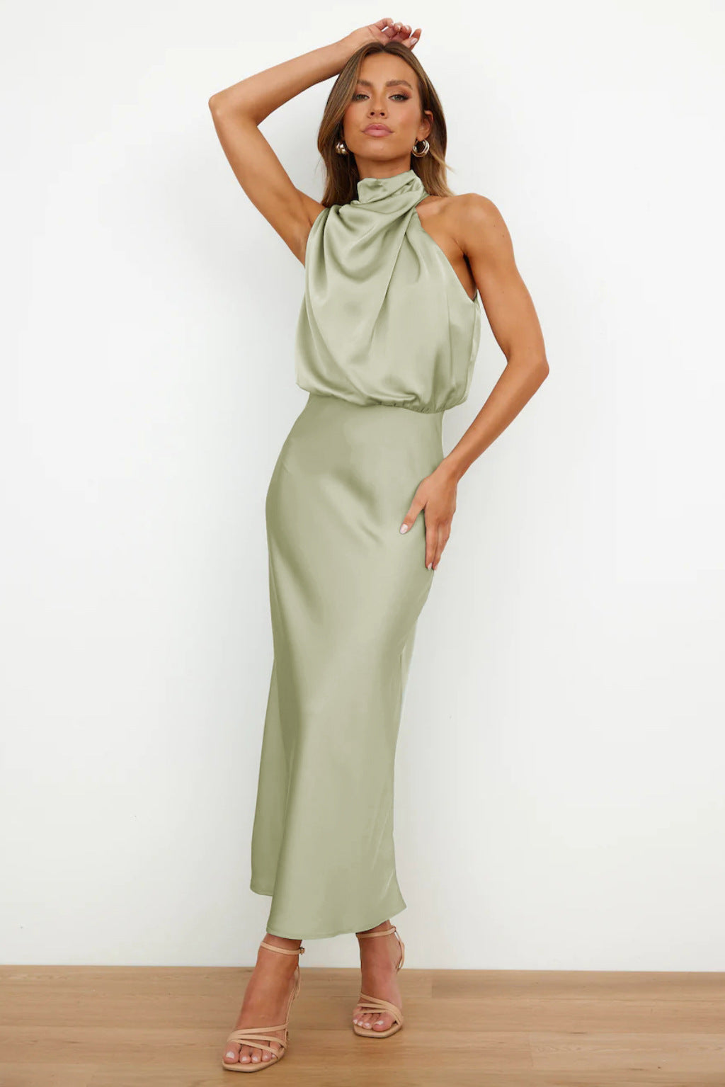 Violeta | Robe drapée Sahara