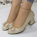 Evelyn™ | Tacones clásicos con lazo