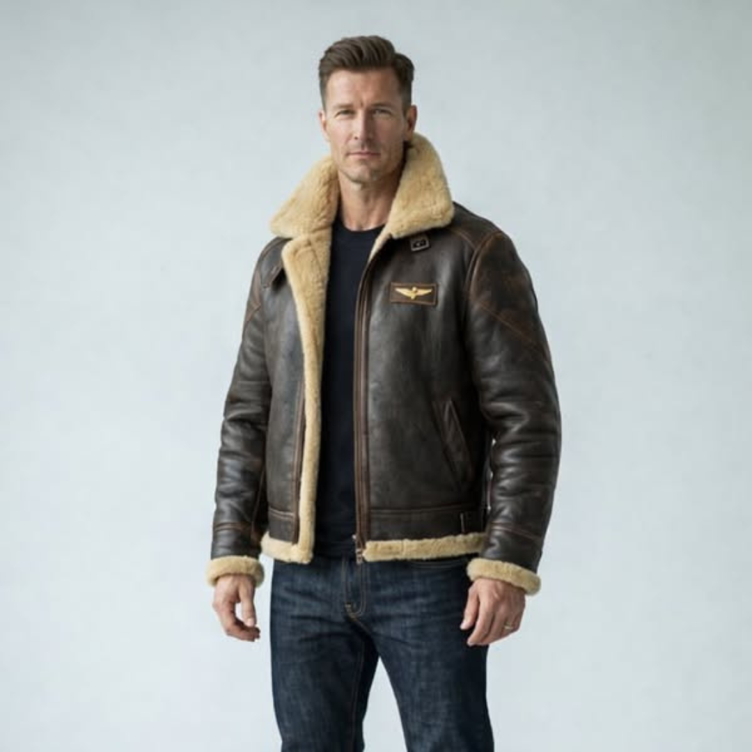 Giorgio | Chaqueta Aviador Cálida