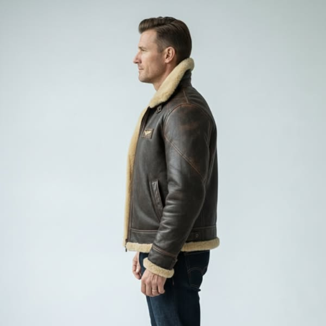 Giorgio | Chaqueta Aviador Cálida