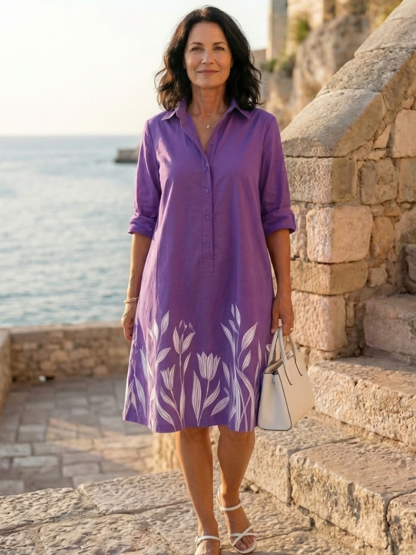 Galatée | Robe pour une promenade vespérale dans le jardin