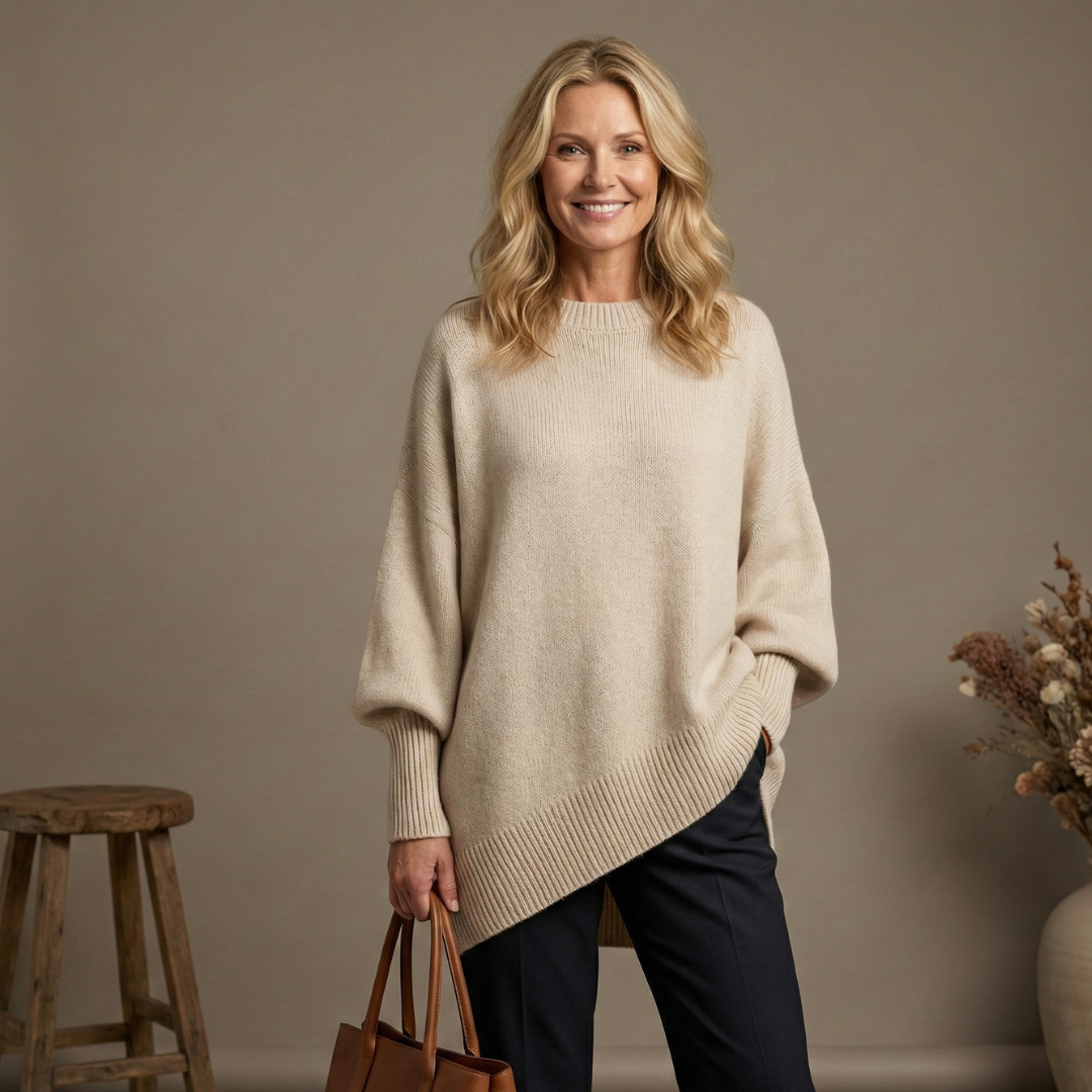 Claudia | Jersey cálido estilo oversize