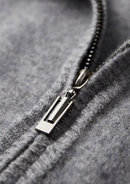 Cárdigan merino cremallera