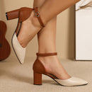 Marielle™ | Tacones con tiras bicolores