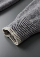 Cárdigan merino cremallera