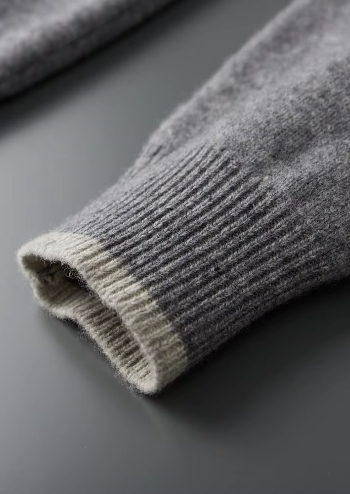 Cárdigan merino cremallera