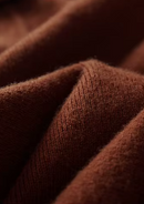 Polo de lana acanalado sin botones