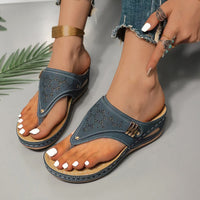 Carolina | Sandalias de cuña Comodidad y Soporte