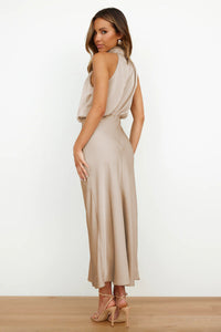 Violeta | Vestido Drapeado Sahara