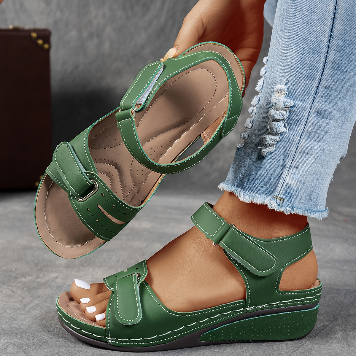 Elisa | Sandales Orthopédiques Confortables Élise