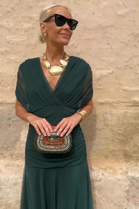 ALMA | Vestido con cuello en V