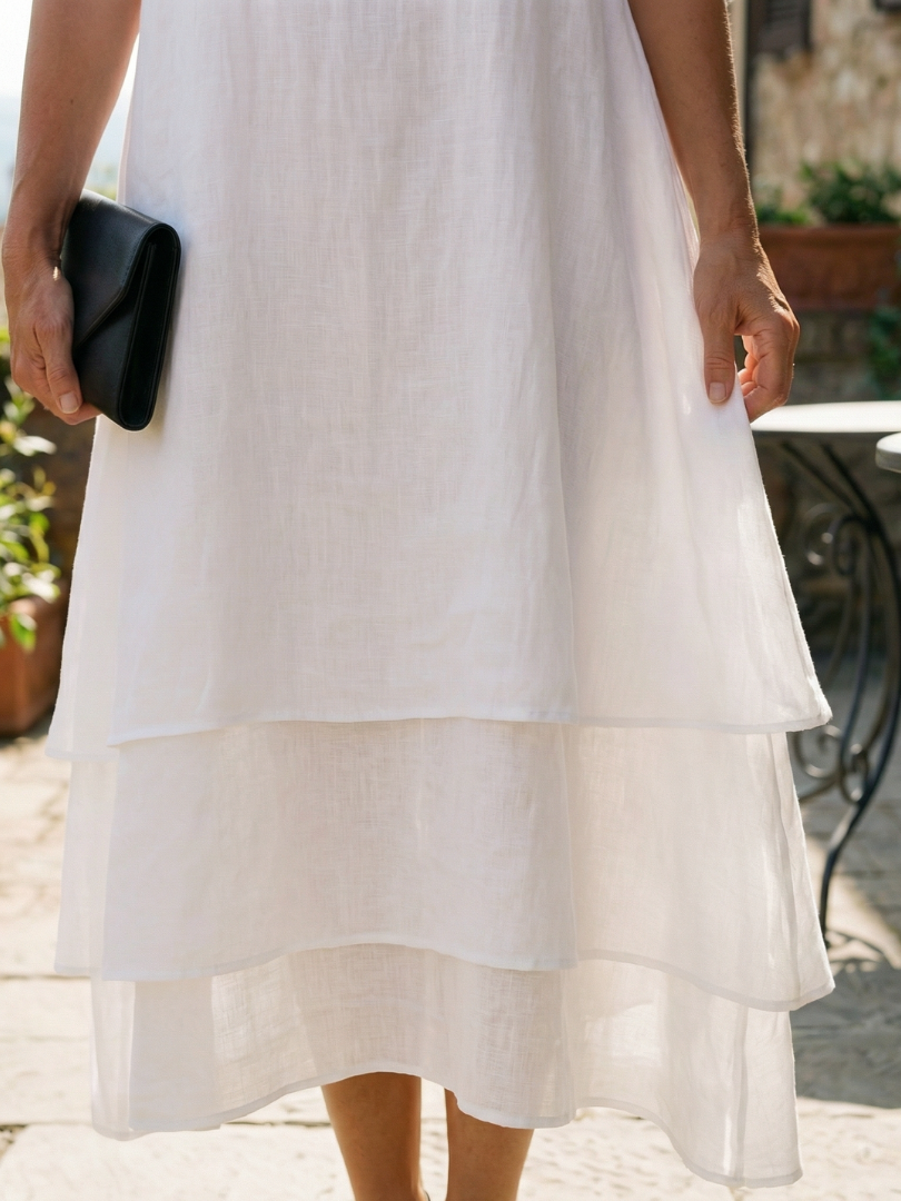 Belén | Vestido suave en capas