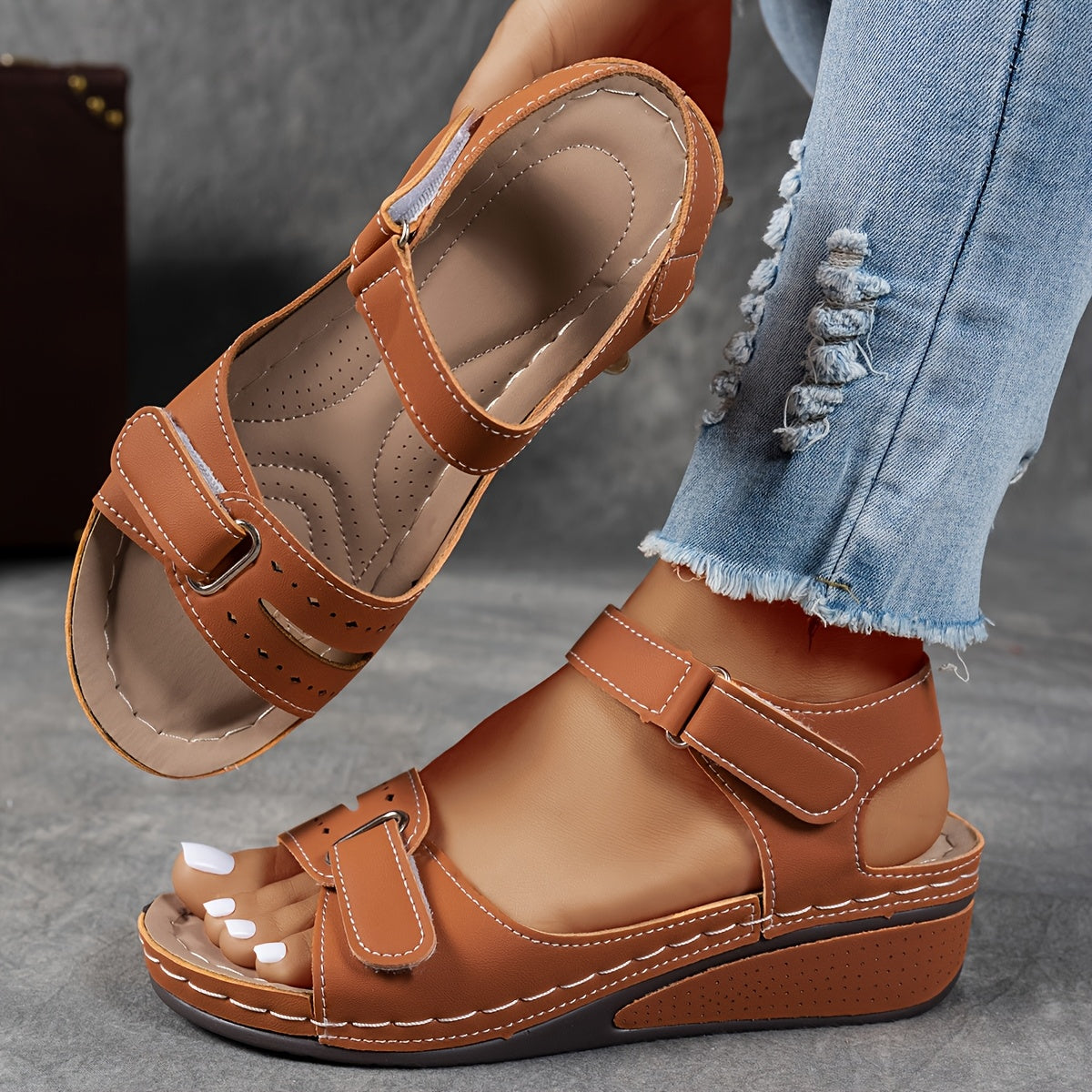 Elisa | Sandales Orthopédiques Confortables Élise
