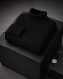 Suéter de cuello alto suave