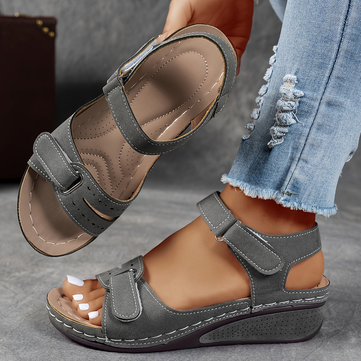 Elisa | Sandales Orthopédiques Confortables Élise