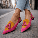 Claire | Sandales à Brides et Pompons