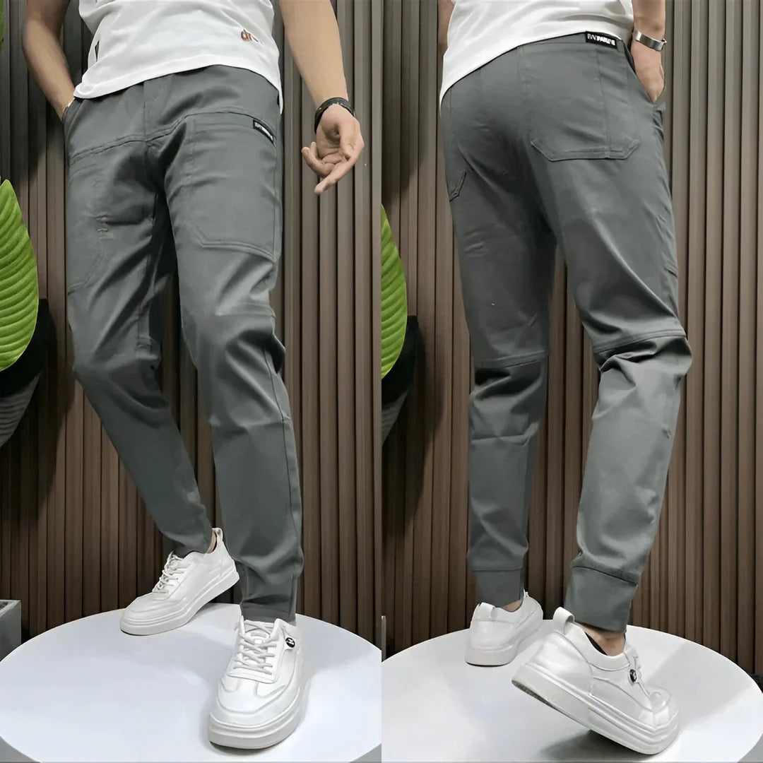 Tomás | Pantalón cargo elásticos premium