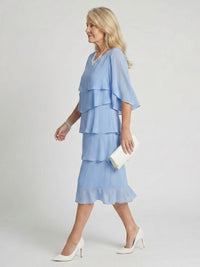 Brent | Robe midi à volants