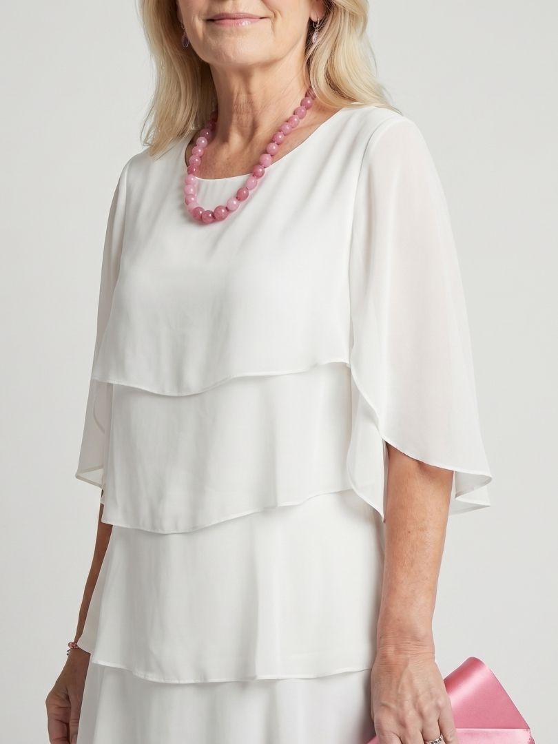 Brent | Robe midi à volants