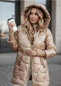 Elegamma™ | Abrigo de invierno con capucha