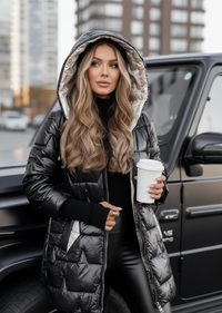 Elegamma™ | Abrigo de invierno con capucha