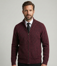 Leandro | Cárdigan de lana merino