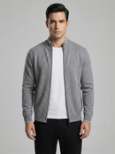 Cárdigan merino cremallera