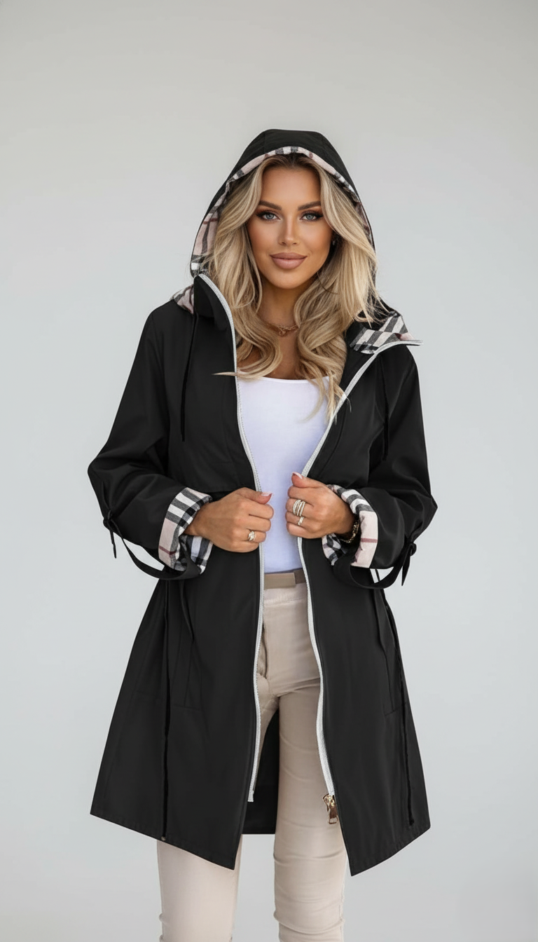 Maeve | Gabardina con capucha