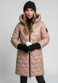 Vera | Abrigo acolchado con capucha