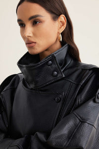 Jimena | Chaqueta de cuero Uptown