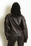 Jimena | Chaqueta de cuero Uptown