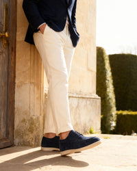 Zapatos de gamuza premium con cordones