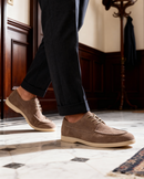 Zapatos de gamuza premium con cordones