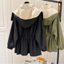 Anna | Chaqueta de Entretiempo con Cuello Doblado Estilo "Drapeado"