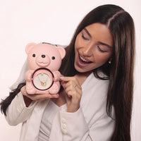 Oso eterno y collar personalizado