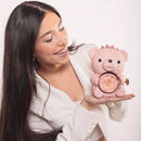 Oso eterno y collar personalizado