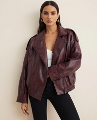 Jimena | Chaqueta de cuero Uptown