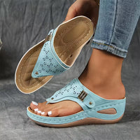 Carolina | Sandalias de cuña Comodidad y Soporte