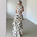 Luna | Ensemble à pois Élégance intemporelle