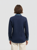 Lucía | Camisa de punto vaquera