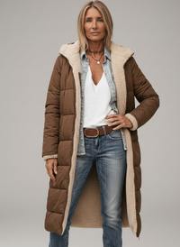 Malena | Chaqueta Larga Reversible