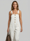 Rocio™ - Mono vaquero casual con hebilla ajustable.