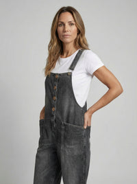 Rocio™ - Mono vaquero casual con hebilla ajustable.