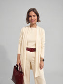 Ensemble Elena - cardigan long, top et pantalon.
