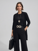 Ensemble Elena - cardigan long, top et pantalon.
