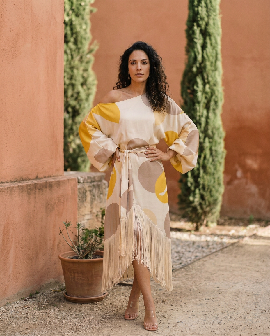 Daniela | Ensemble deux pièces à franges