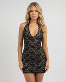 ARIA | Robe courte en dentelle