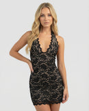 ARIA | Robe courte en dentelle