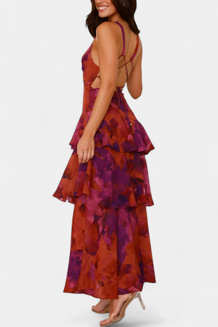 Dimanche | Robe gaze en V